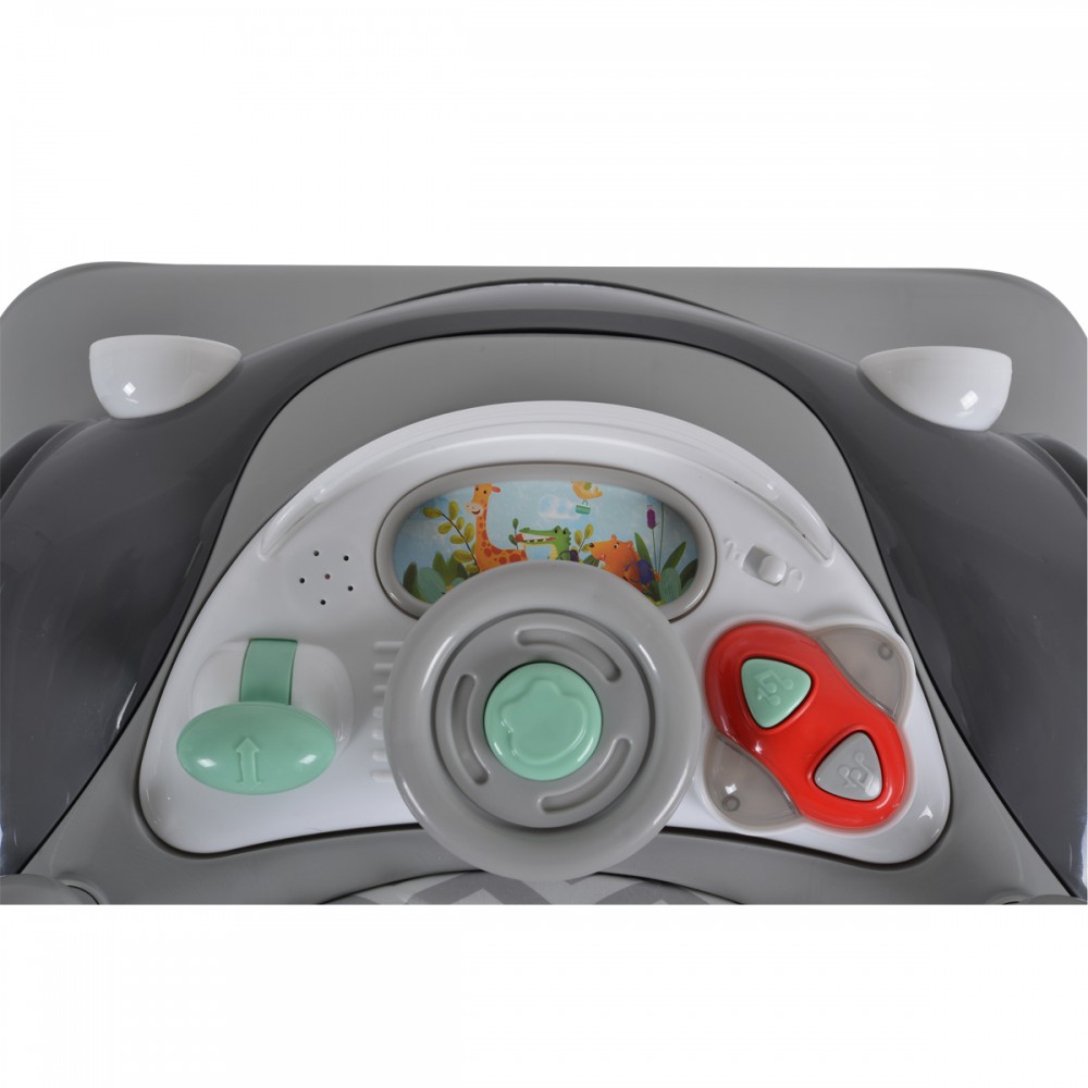 Premergator Cangaroo Shelby Grey, Gri - imagine 3