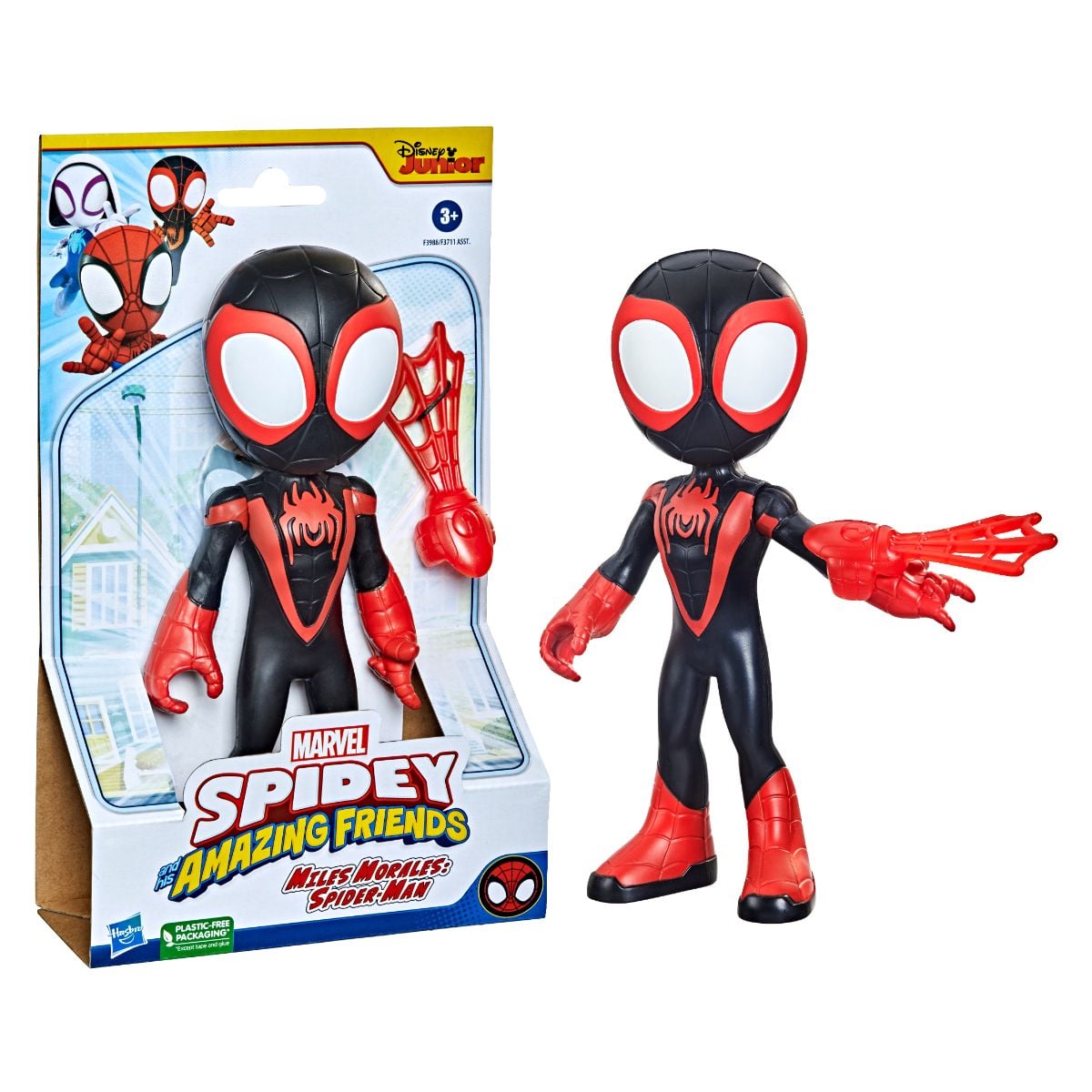 Figurina Miles Morales Spider-Man 22.8 cm Spidey