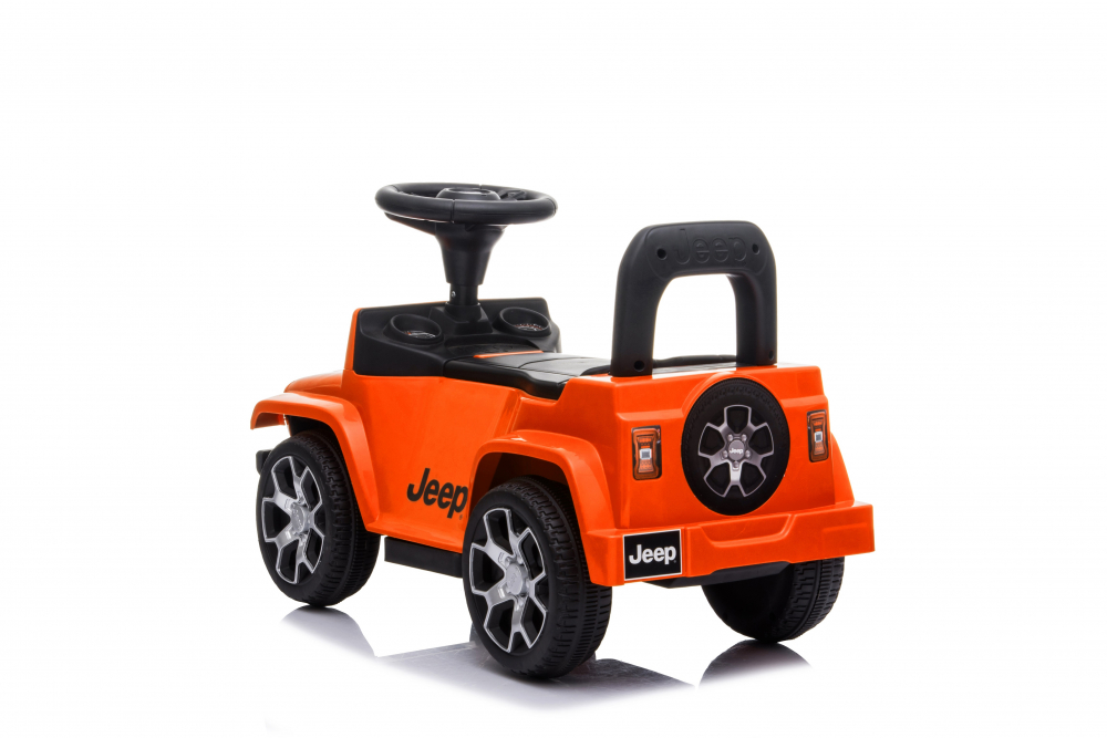 Masinuta Jeep Rubicon Portocaliu cu Impingere - imagine 7