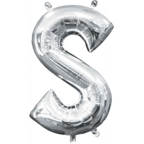 Balon Folie Mini 'S' Amscan | Decor Personalizat