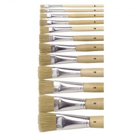 Set 12 Pensule Heutink Mâner Lemn Gouache
