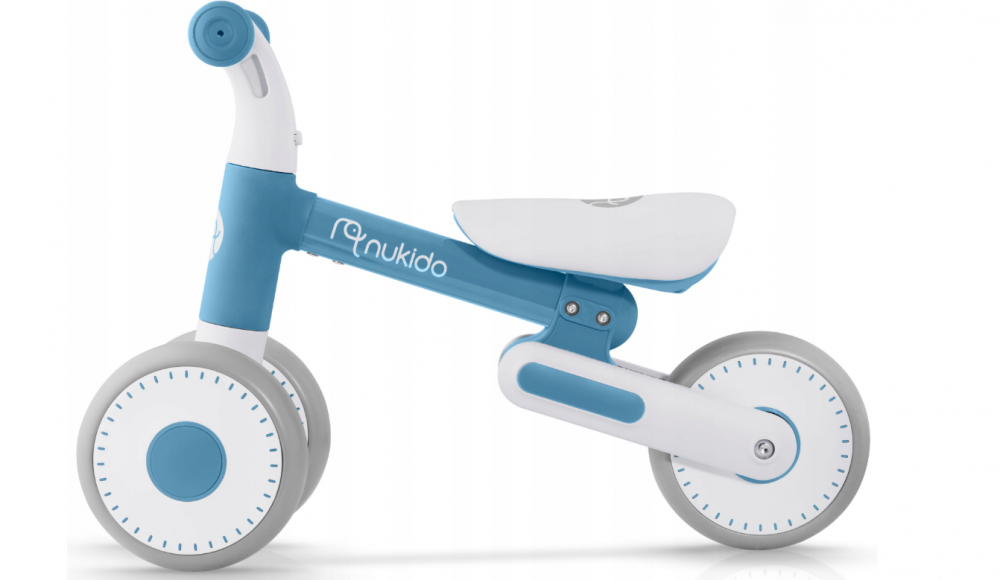 Bicicletă Echilibru Nukido Albastru | Pentru Dezvoltare - imagine 7