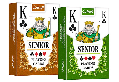 Cărți de Joc Trefl 55 Classic Senior | Joc Educativ