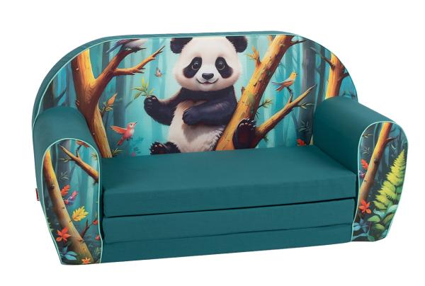 Canapea Extensibilă Knorr Toys Lucky Panda - Confort Maxim - imagine 5