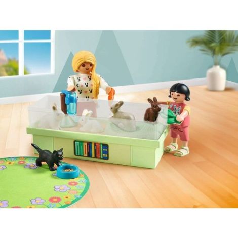 Playmobil Familie Iepurasi - Joacă Creativă - imagine 5
