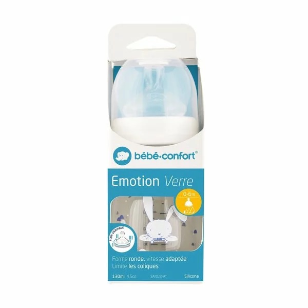 Biberon Sticlă Emotion 130ml Bebe Confort - imagine 2