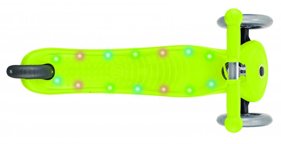 Trotineta Primo Starlight Verde Globber LED 3 Ani+