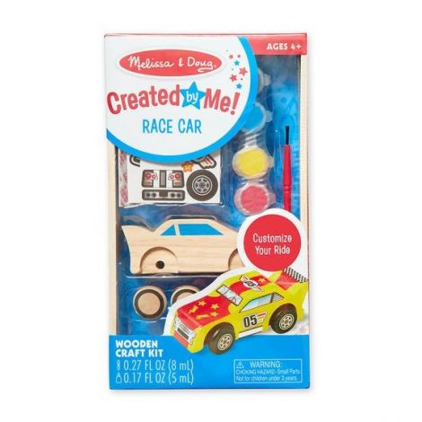 Masinuta Lemn de Colorat Melissa & Doug