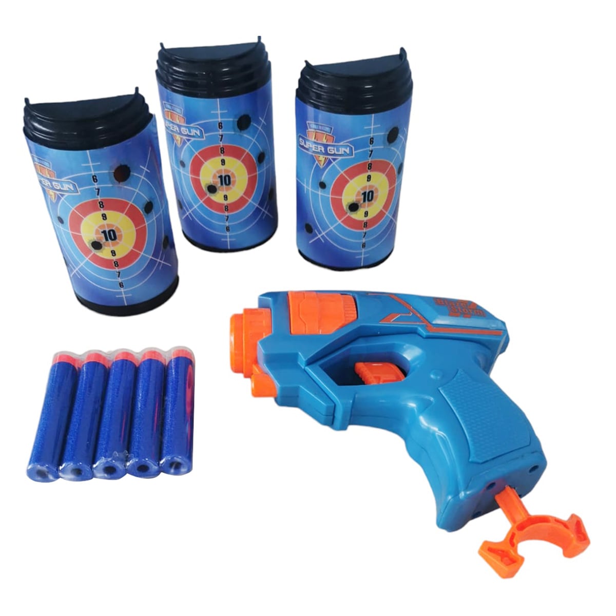 Pistol Sniper 1 Zapp Toys cu 10 sageti si tinte