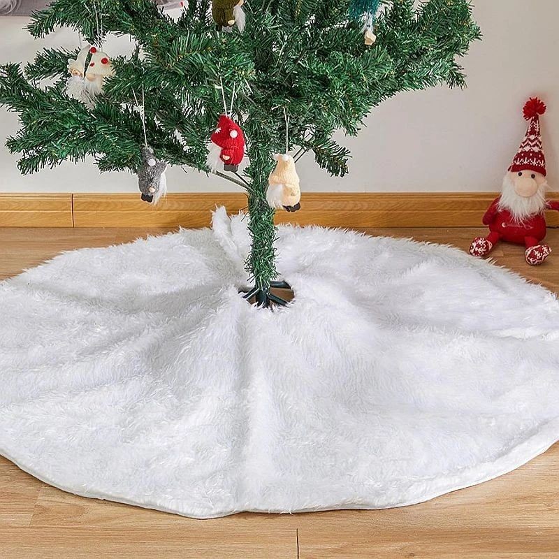 Fusta Brad Procart Albă 120cm | Aspect Zăpadă - imagine 6