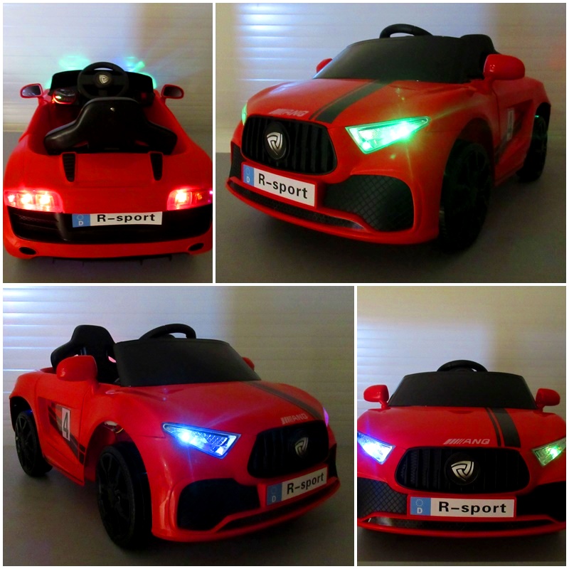 Masinuta Electrica Cabrio B7 Rosu - imagine 4