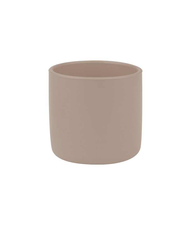 Pahar Minikoioi 100, Silicon Premium, Beige - imagine 3