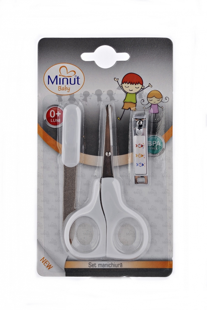 Set Manichiura Minut Baby 3 Piese Sigur - imagine 2