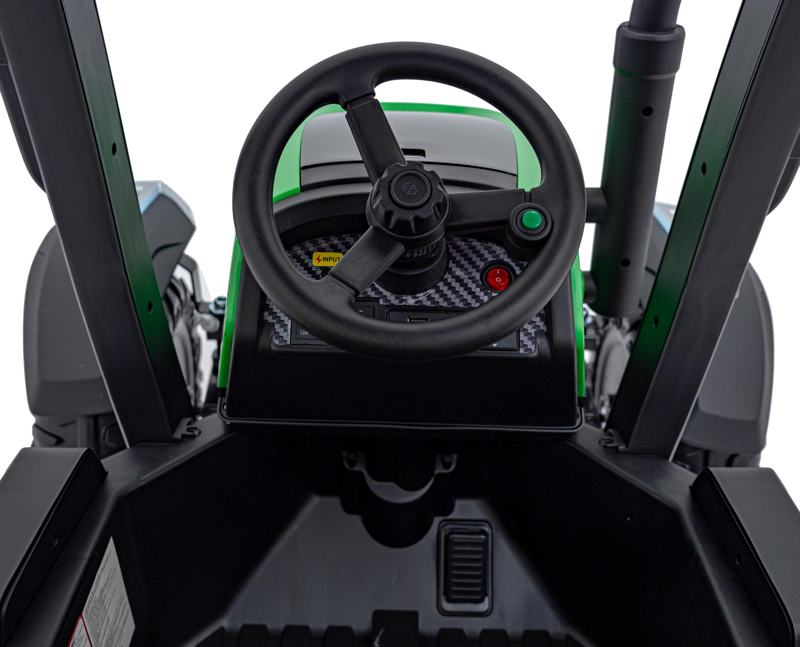 Tractor Electric Blast Z 24V cu Remorca Verde - imagine 5