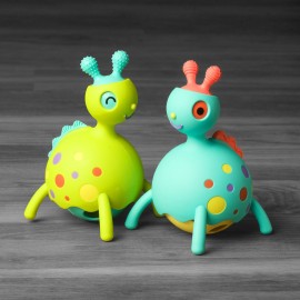 Rollobie Green Fat Brain Toys | Jucărie Educativă 1 An+ - imagine 2