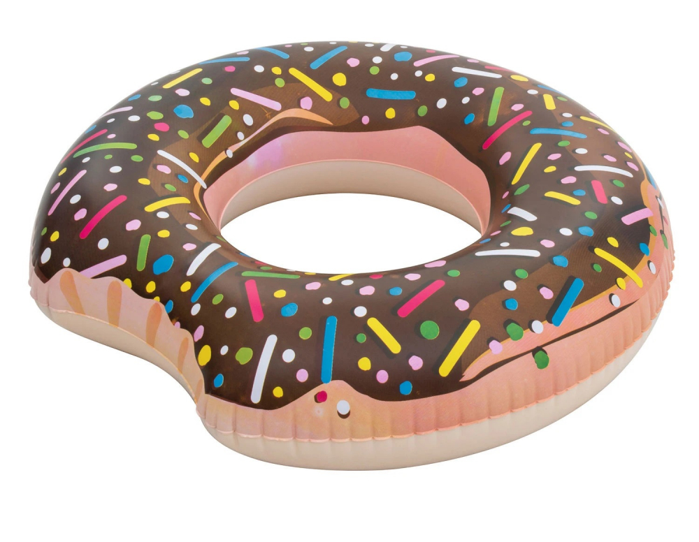Colac gonflabil Bestway Donut Candy 107 cm, PVC rezistent