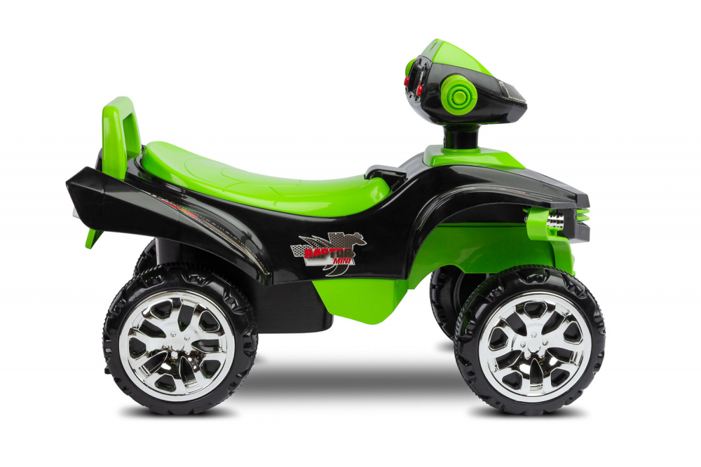 ATV Toyz Mini Raptor Green - Fără pedale de la 18 luni - imagine 5