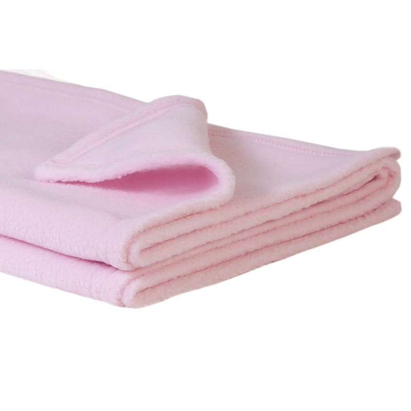 Paturica Fleece Roz OEM 100x150cm - imagine 2