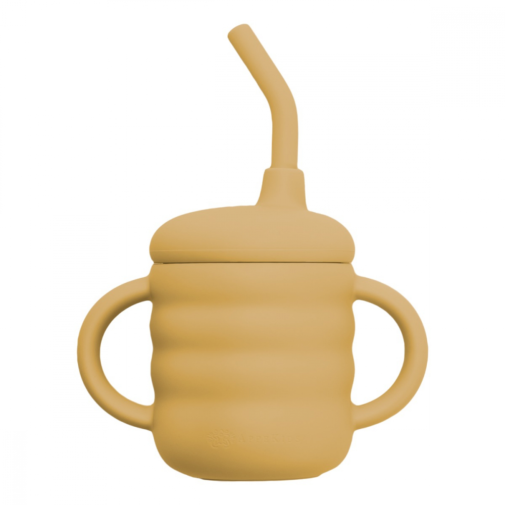 Cana Silicon cu Pai AppeKids Honey - imagine 4