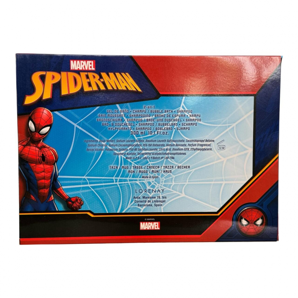 Set Spider-Man Lorenay pentru copii - gel și șampon - imagine 3