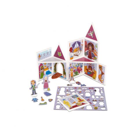Set Magnetic Castel Medieval Melissa & Doug, 82 Piese - imagine 6
