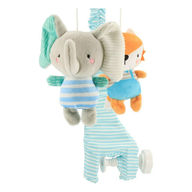 Carusel Muzical Baby Mix Elephants and Foxes - imagine 3