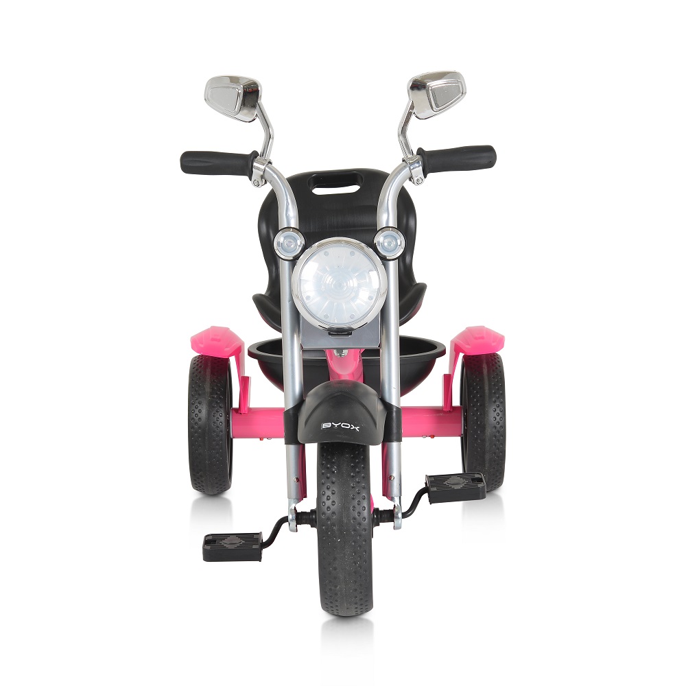 Byox Retro Pink - Tricicleta copii cu accesorii - imagine 2