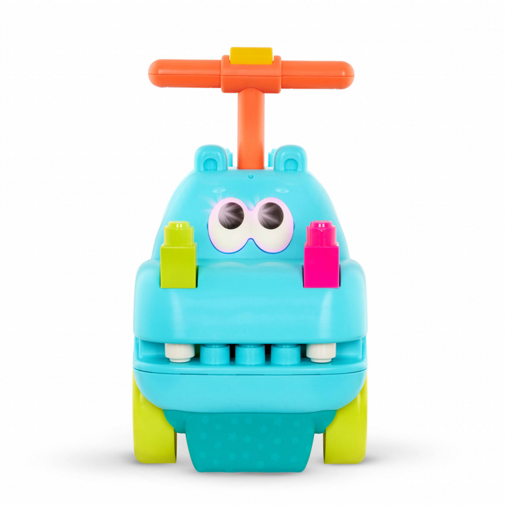 BToys Hipopotam Vehicul 3-în-1 cu Cuburi - imagine 4