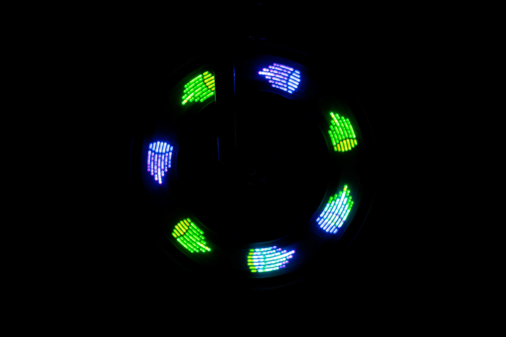 ShapeBrightz - Lumină LED Animatedă pentru Spite Bicicletă - imagine 5
