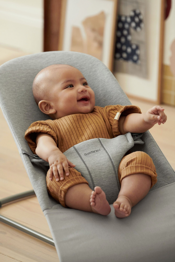 BabyBjorn Bliss Balansoar Gri - Confort Premium - imagine 9