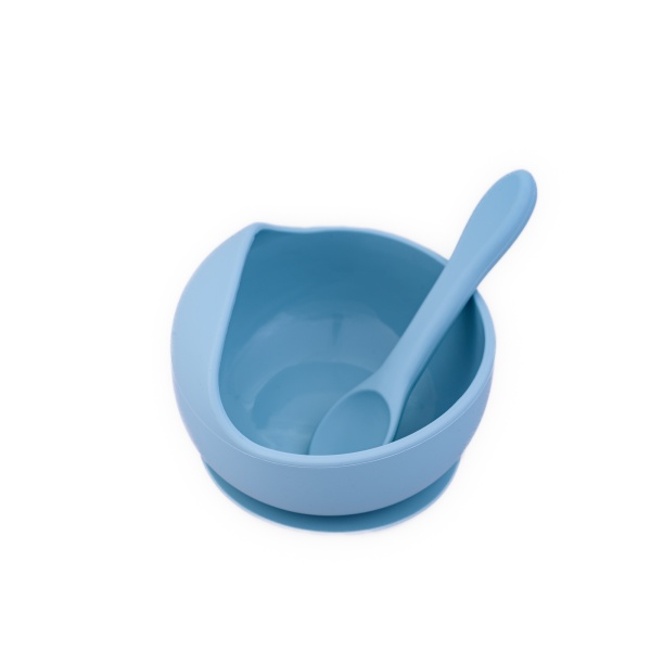 Set Diversificare Oaki Bleu | Cu Linguriță și Ventuză