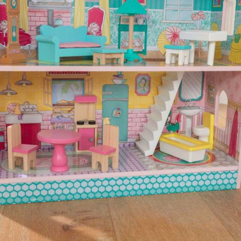 Casuta din lemn pentru papusi Kidkraft Abbey Manor - imagine 5