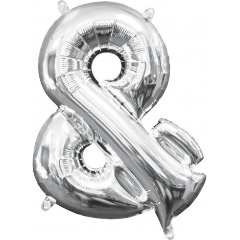 Balon Folie Mini & Amscan Argintiu
