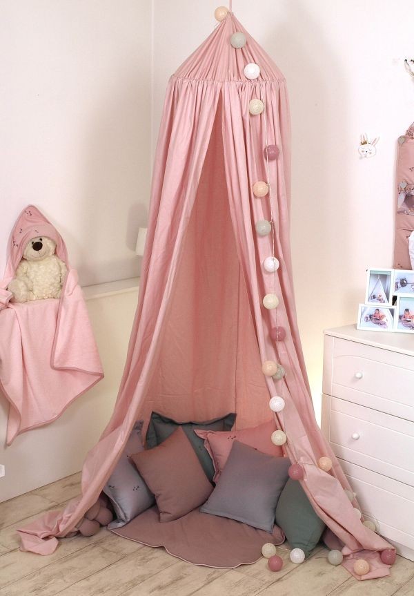 Baldachin Amy Pure Rose | Multifuncțional Bumbac