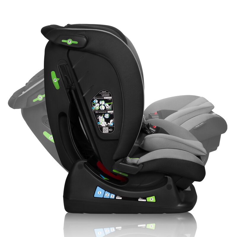 Scaun Auto Lionelo Aart i-Size 0-36 kg Gri - imagine 3