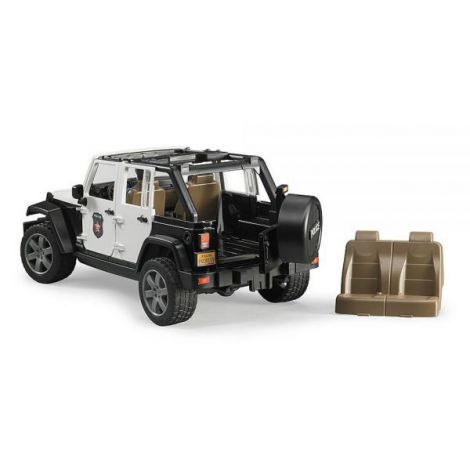 Bruder Jeep de Poliție cu Lumină și Sunete - imagine 2