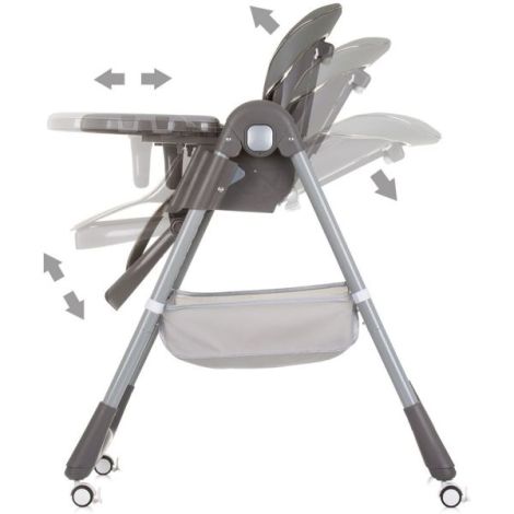 Scaun de masă Chipolino First Spoon - Reglabil și Sigur - imagine 6