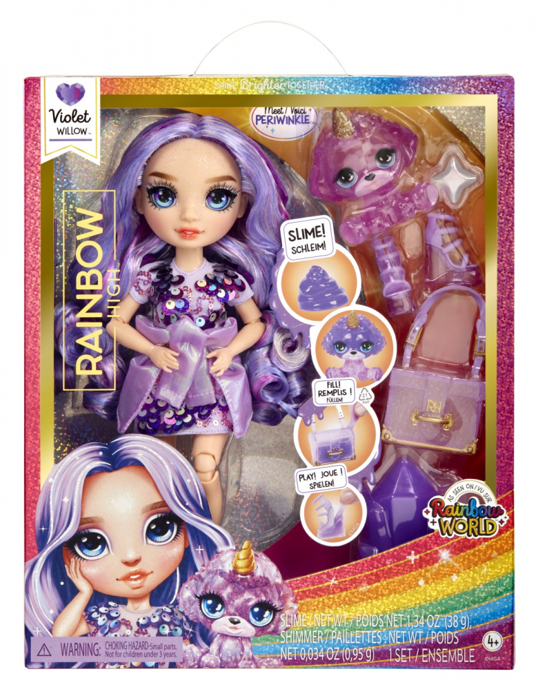 Păpușă Violet Willow Rainbow High