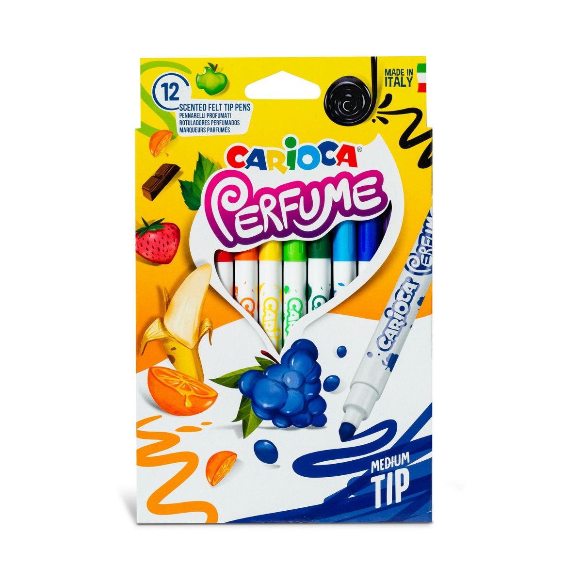 Set 12 Carioci Parfumate Carioca Non-Toxice