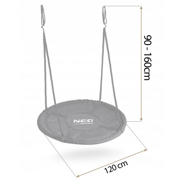 Leagan cuib Neo-Sport XXL, 150kg rezistenta - imagine 7