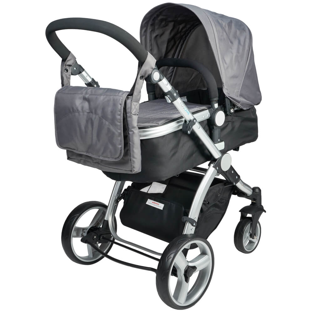Carucior 2 in 1 Veneto Gri Kidscare - imagine 2