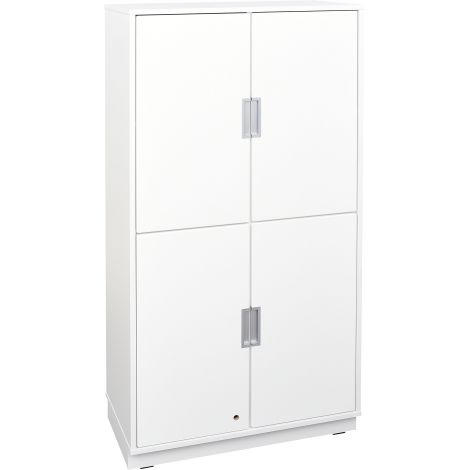 Dulap Quadro XL Moje Bambino, Alb, 8 Compartimente - imagine 6