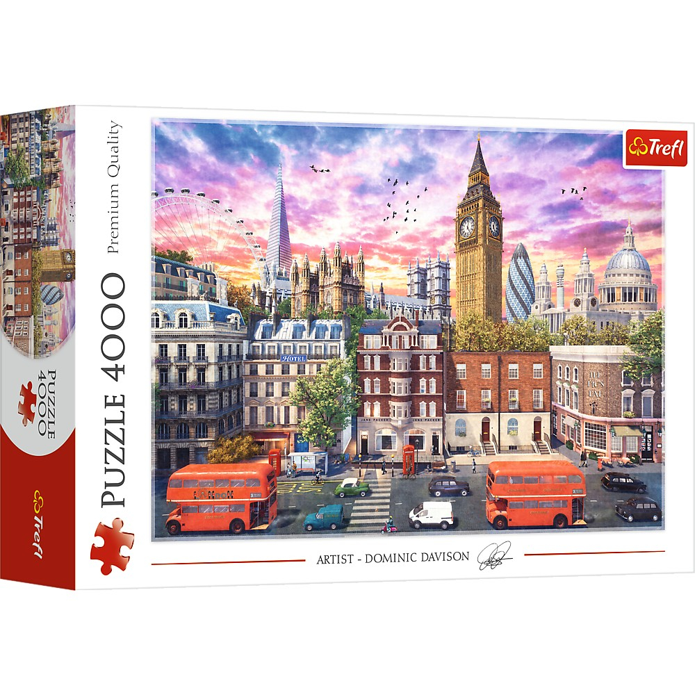 Puzzle Trefl 4000 piese Călătorie în Londra