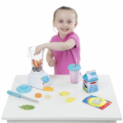 Set Blender Smoothies Melissa & Doug Jucărie Bucătărie - imagine 3