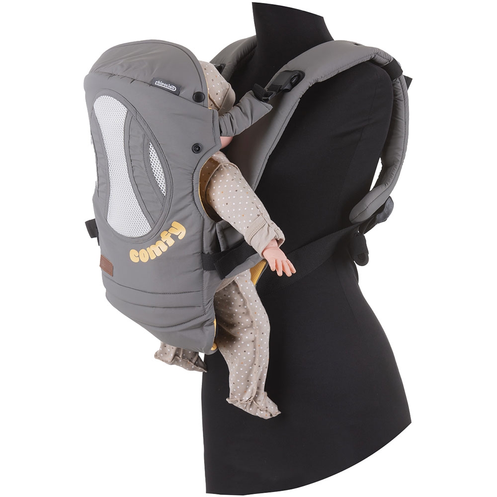 Marsupiu Chipolino Comfy Grey, 4 Pozitii - imagine 6