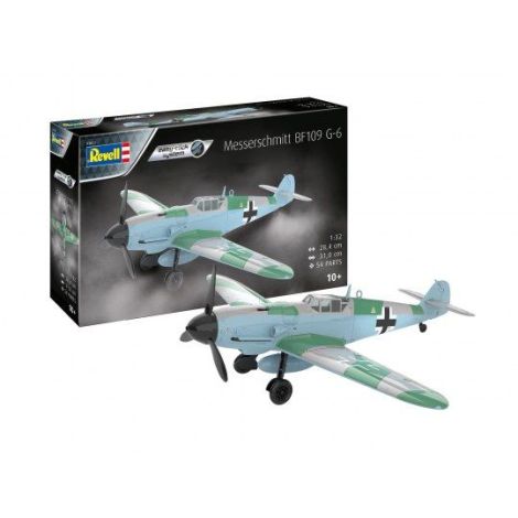 Revell Messerschmitt Bf109 G6 - Machetă Easy-Click - imagine 2