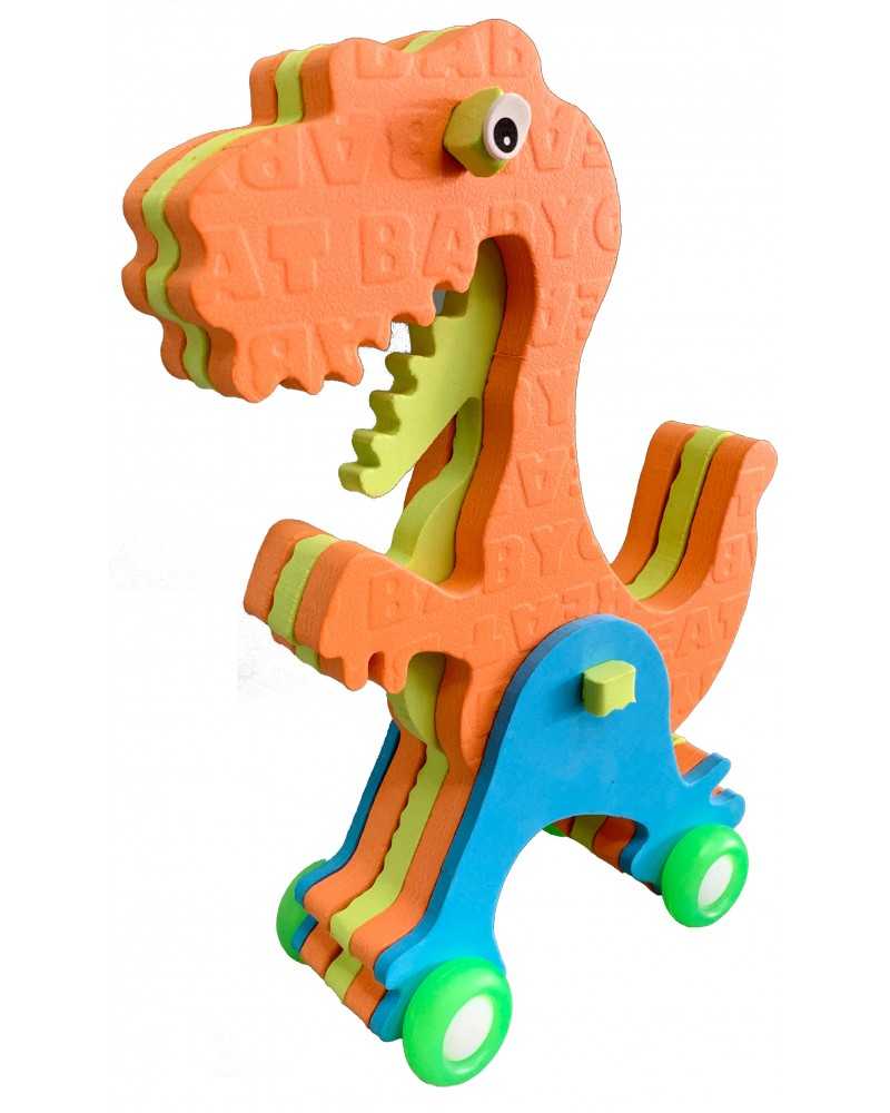 Jucarie Baie Babygreat Spuma Animale cu Rotite - imagine 4