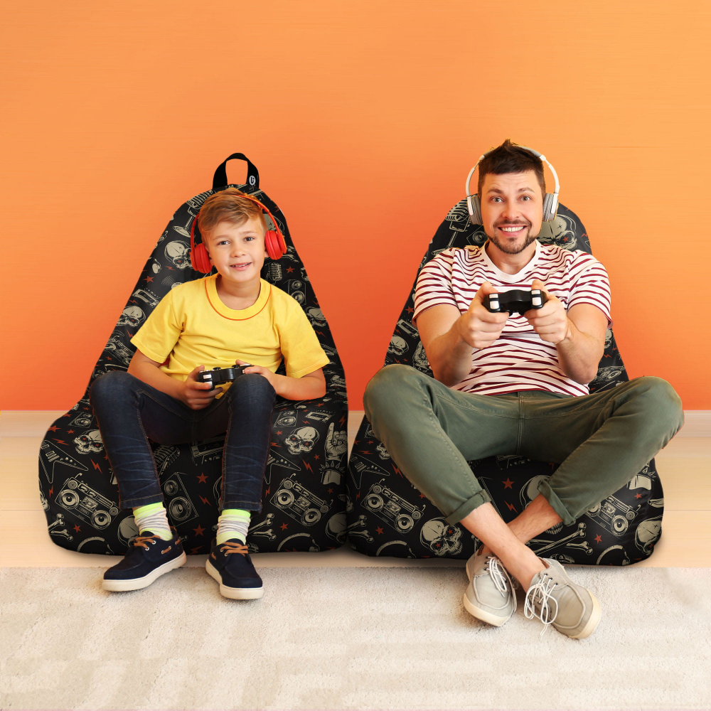 Fotoliu Puf Updeco Chill XL Rock - imagine 4