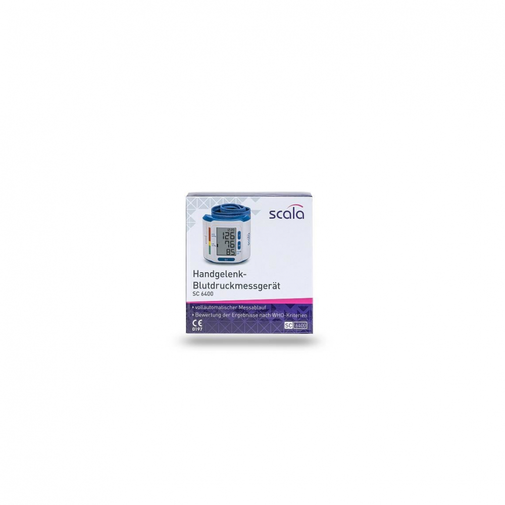 Tensiometru SCALA SC6400 Digital Încheietură - imagine 2