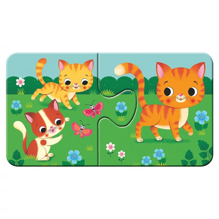 Puzzle Ravensburger Animale & Puiutii